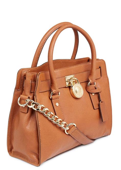 michael kors tan shoulder bag